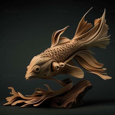 3D модель Scaphoideus ryukyuensis (STL)